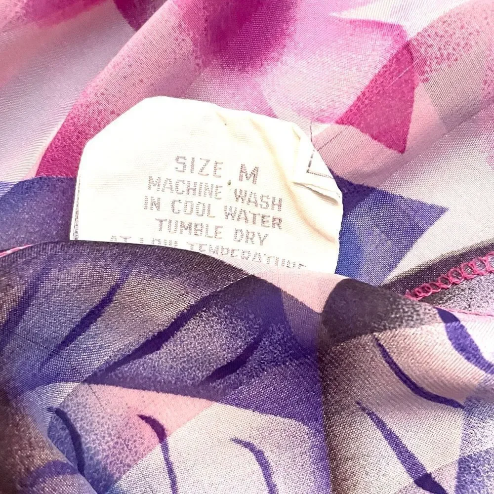 Jayre Tropical Print Nightgown Slip - Picture 8 of 8